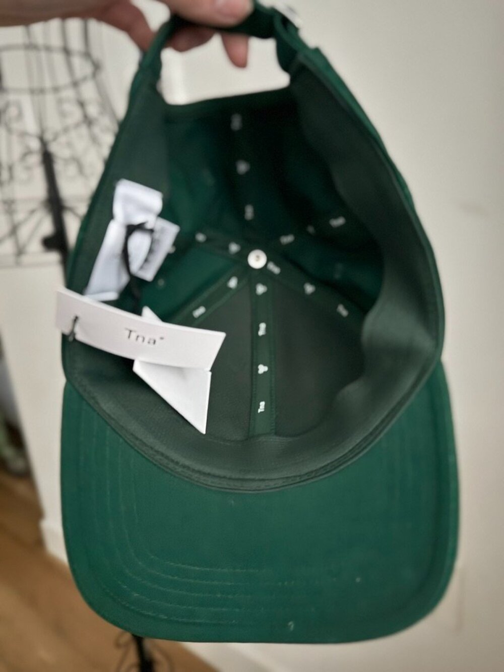 Aritzia Tna Shortstop Baseball Cap Ivy League Green - Picture 4 of 4